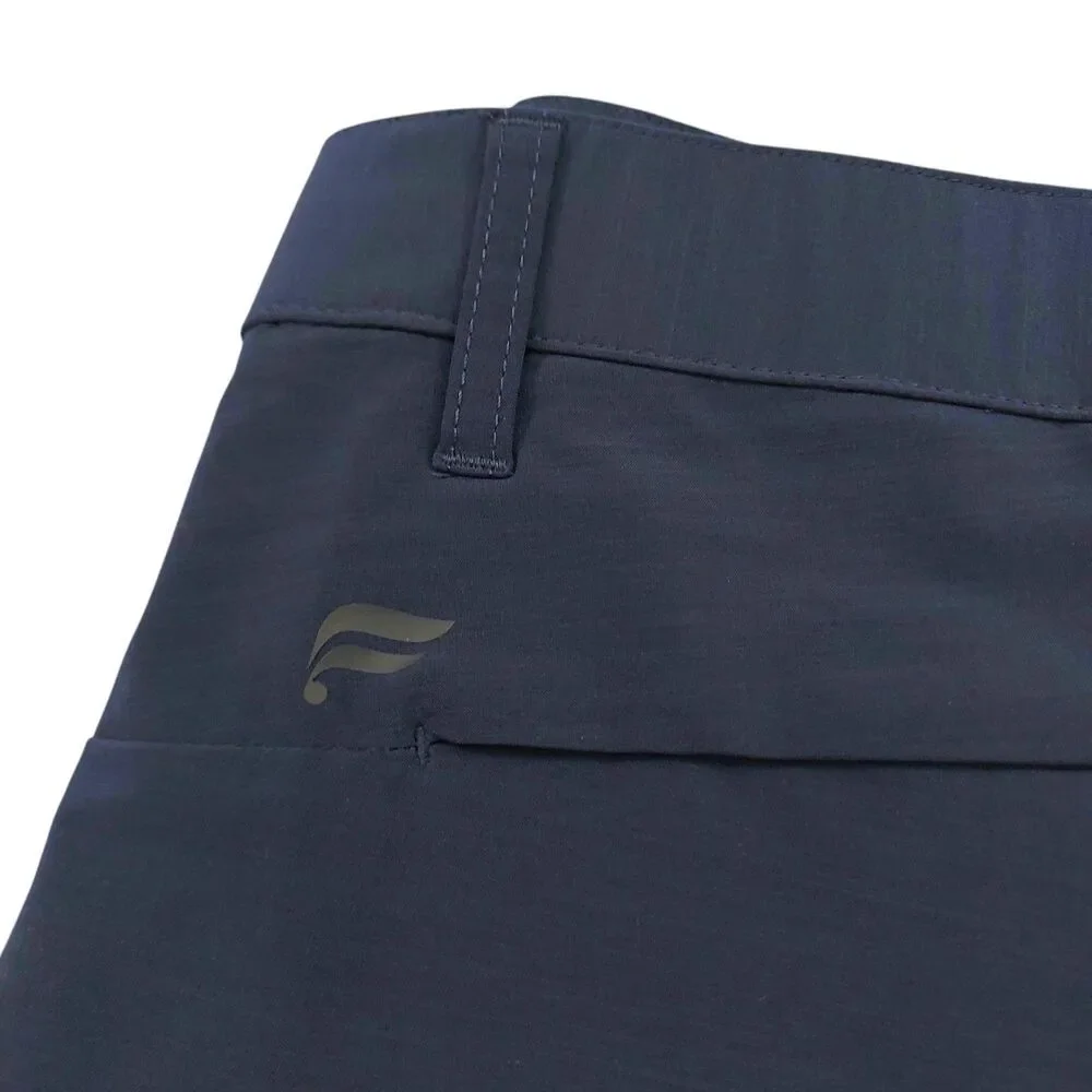 Fabletics Pants Mens Large Navy The Only Pant Tapered Snap Stretch Athletic